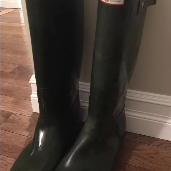 Hunter Shoes Original Vintage Hunter Boots Made Womens Size 1